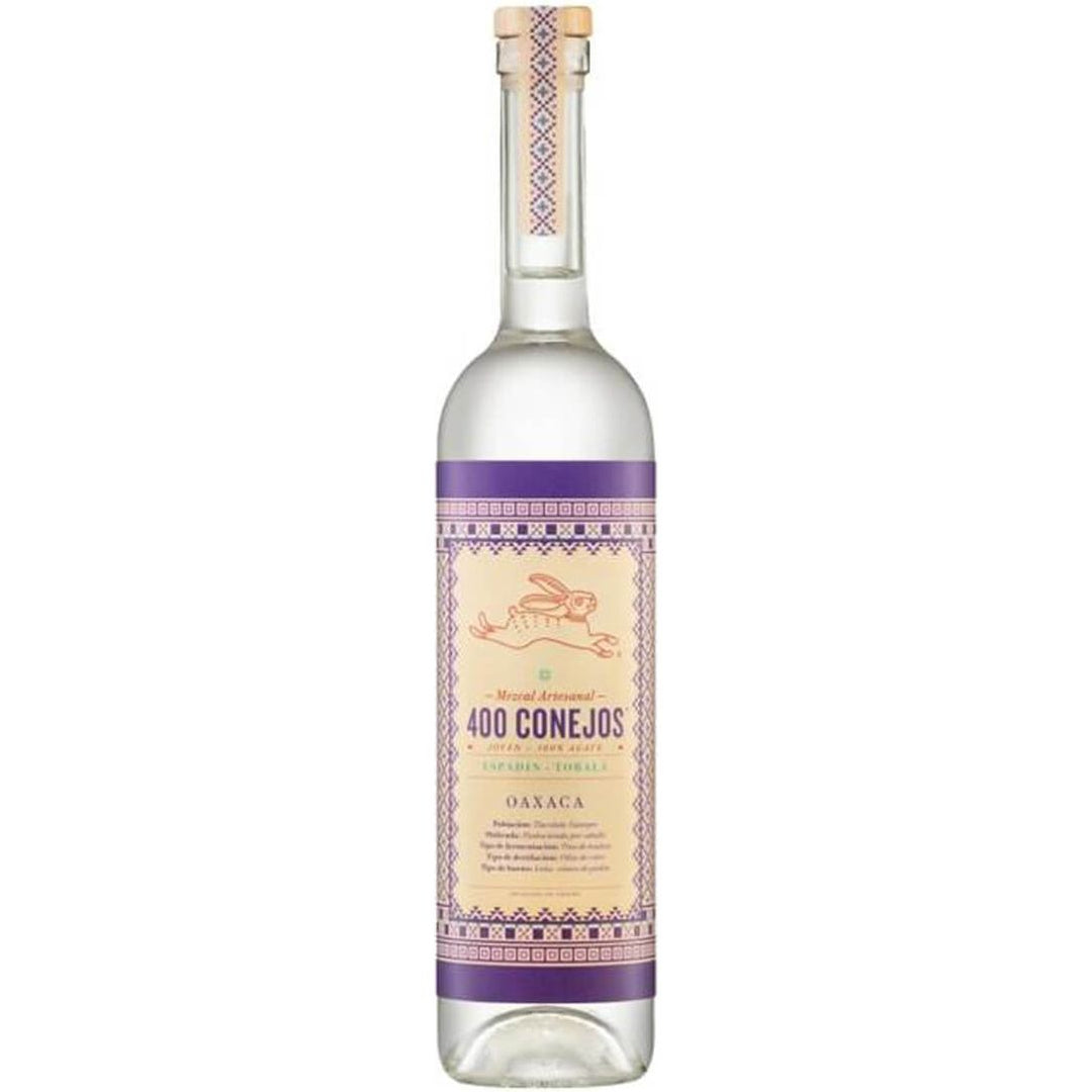 400 Conejos Mezcal Joven Espadin Tobalá 100% Agave