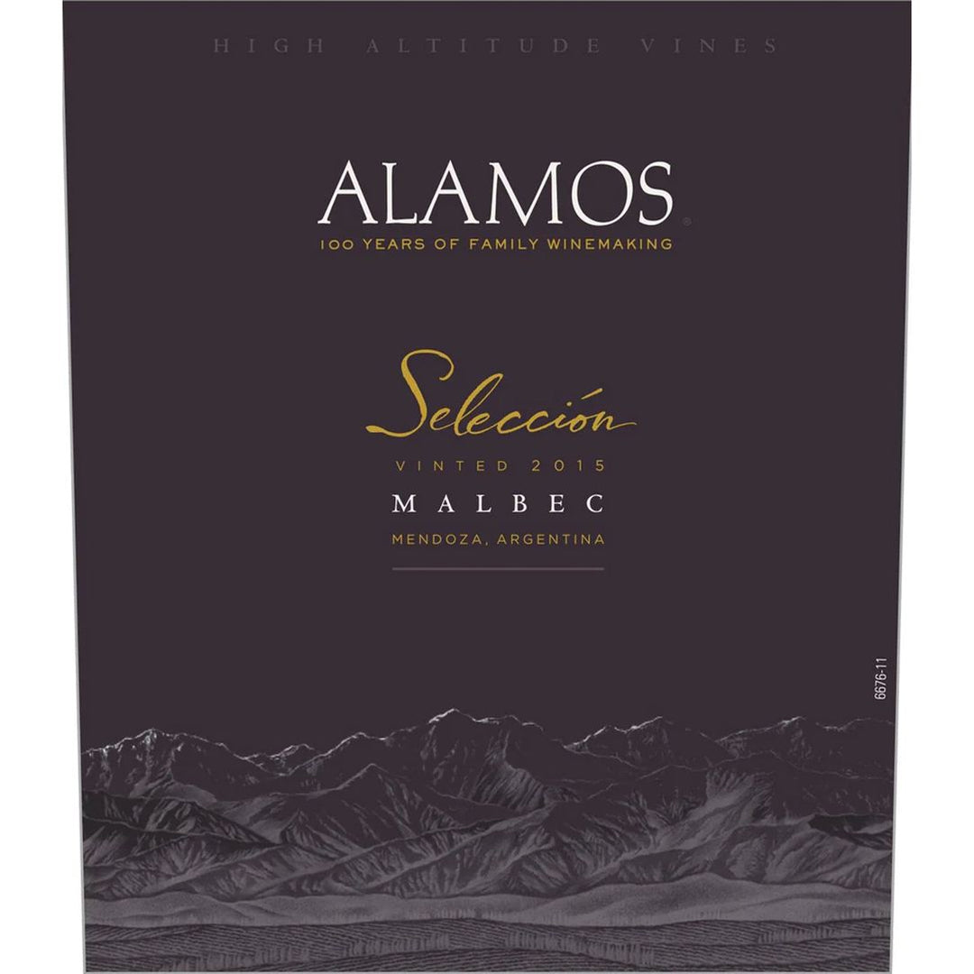 Alamos Seleccion Mendoza Argentina Malbec 750ml