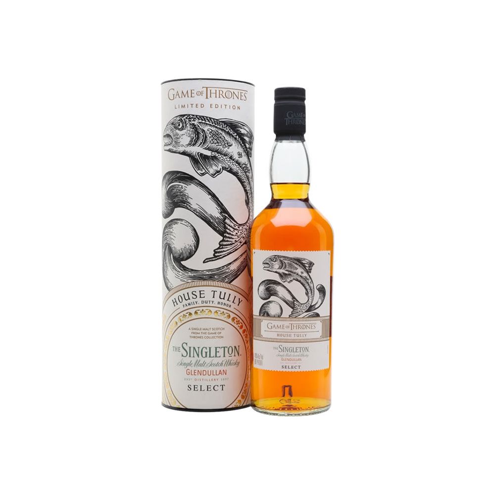 Game of Thrones House Tully Singleton of Glendullan Select Scotch Whisky