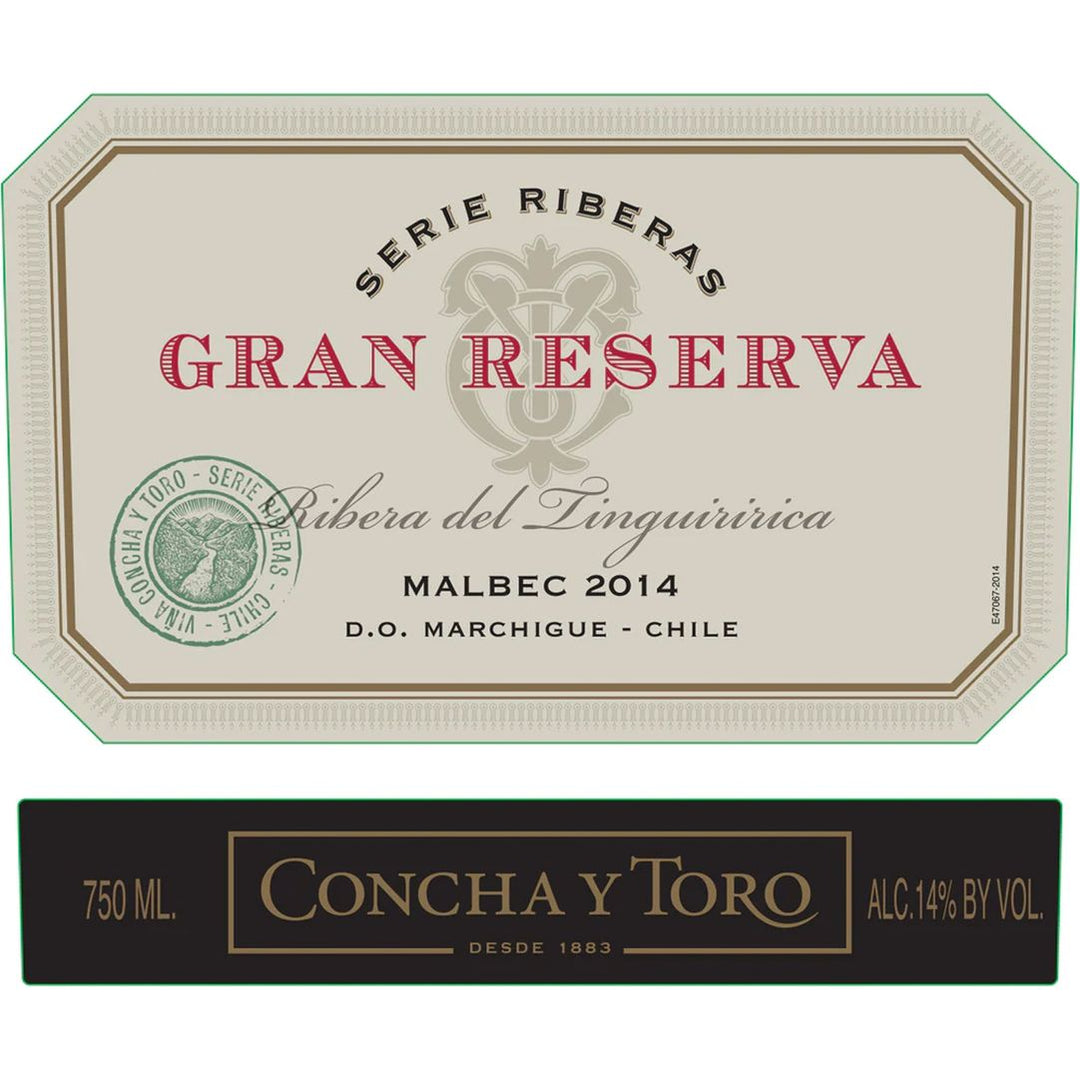 Gran Reserva Chile Malbec 750ml