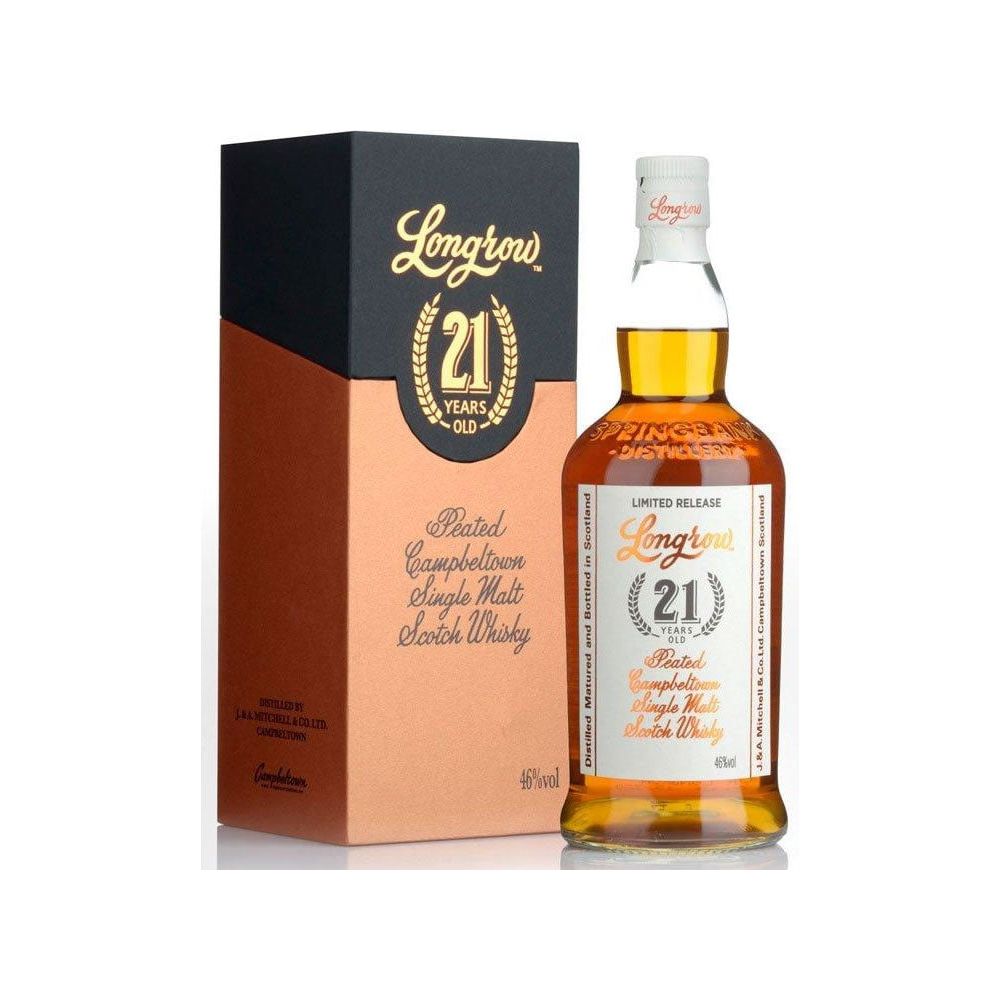 Longrow 21 Year Peated Campbeltown Single Malt Scotch Whisky