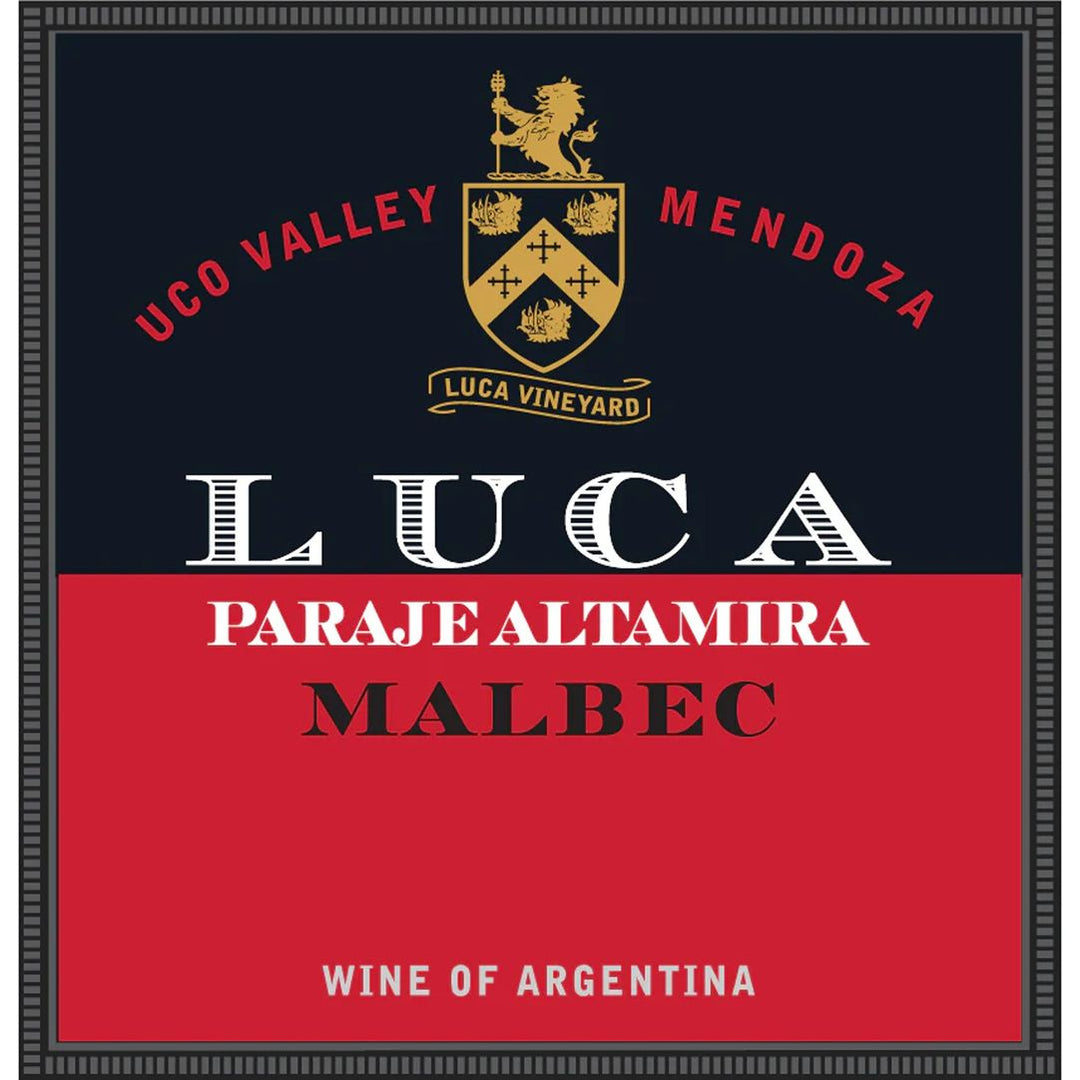 Luca Valle De Uco Paraje Altamira Malbec 750ml