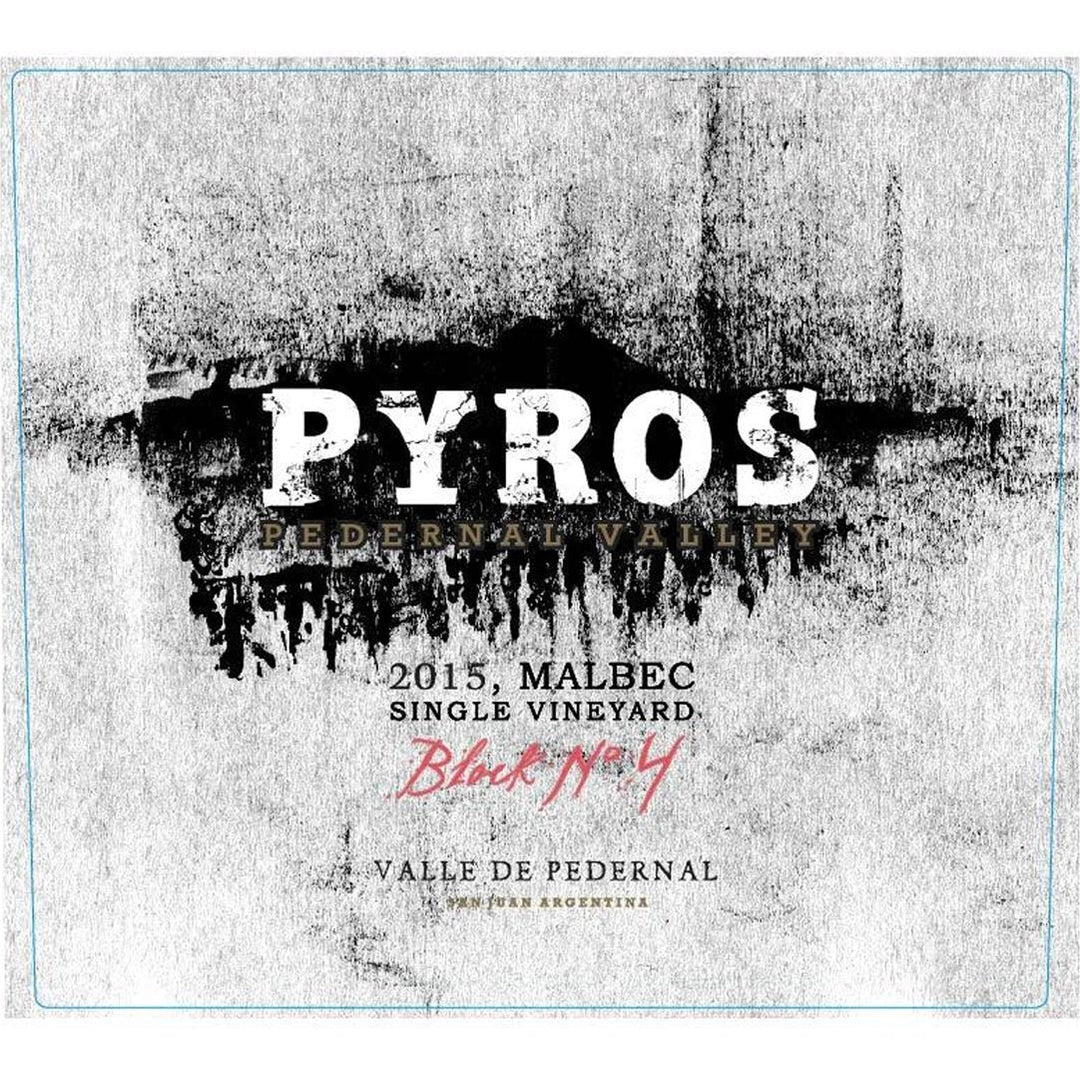 Pyros Pedernal Valley Single Vineyard Malbec Block No. 4 750ml