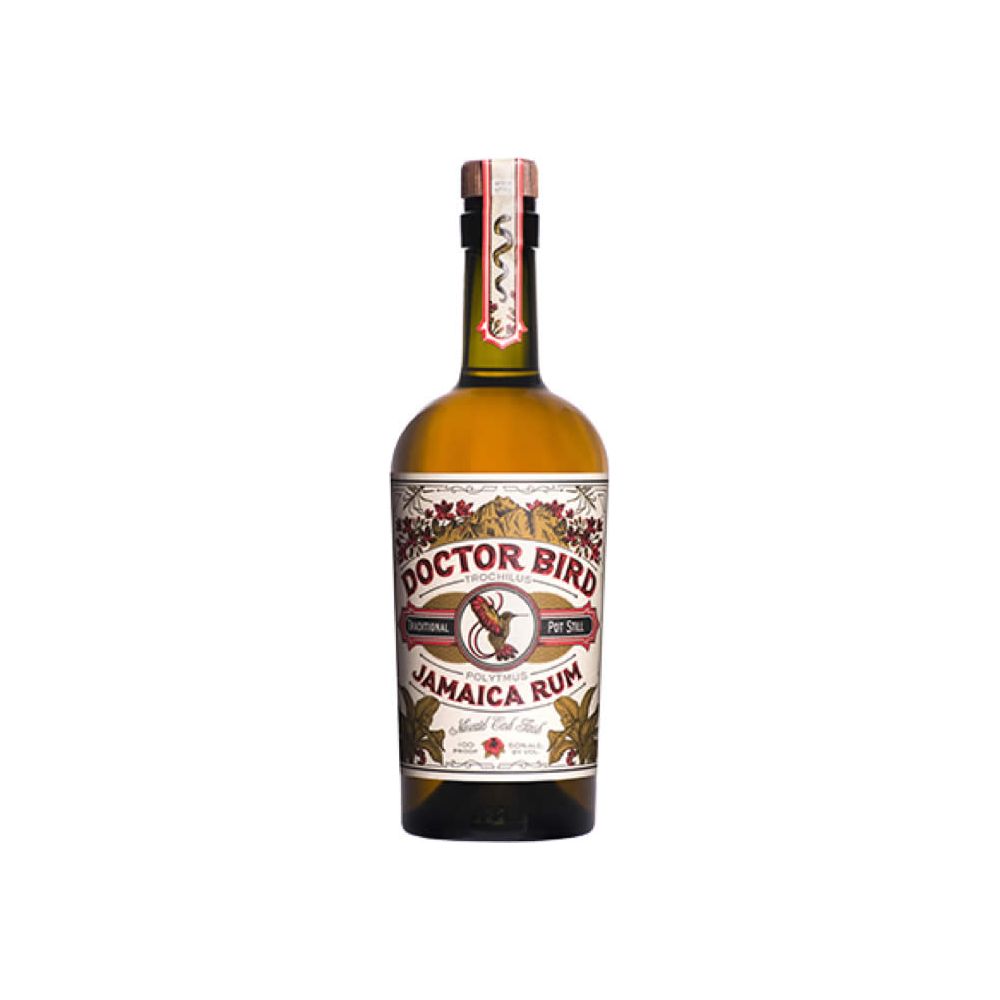 Two James Doctor Bird Jamaican Rum -