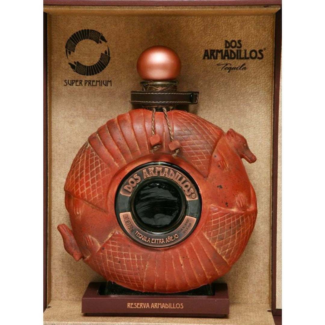 Dos Armadillos - Natural Clay Bottle Extra Añejo Tequila