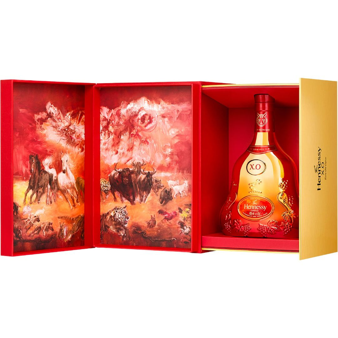 Hennessy XO 2023 Lunar New Year Limited Edition Bottle and Gift Box