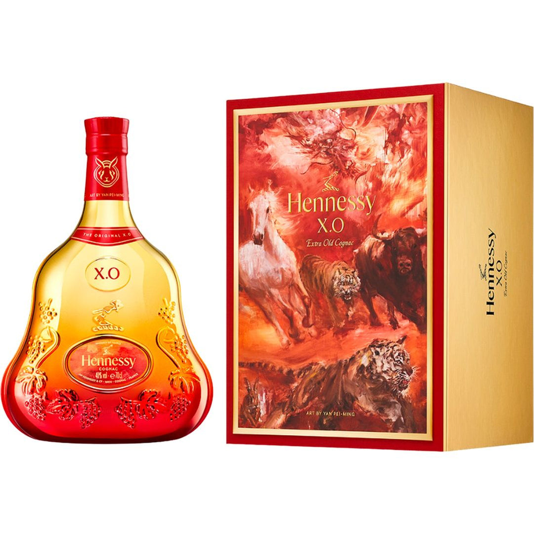 Hennessy XO 2023 Lunar New Year Limited Edition Bottle and Gift Box