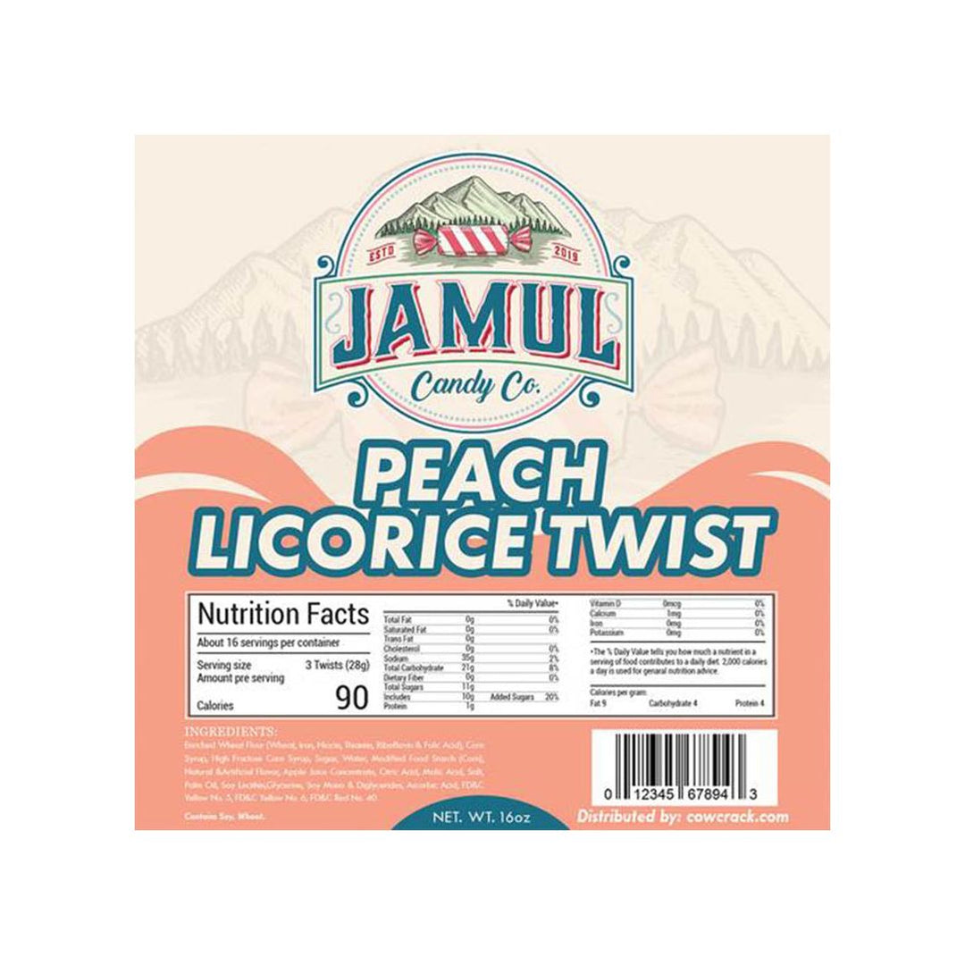 Jamul Peach Licorice 8oz