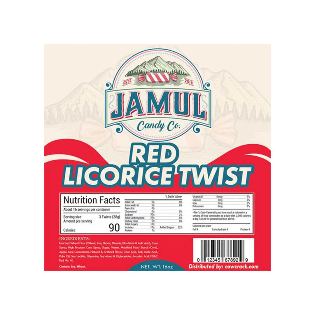 Jamul Red Licorice 8oz