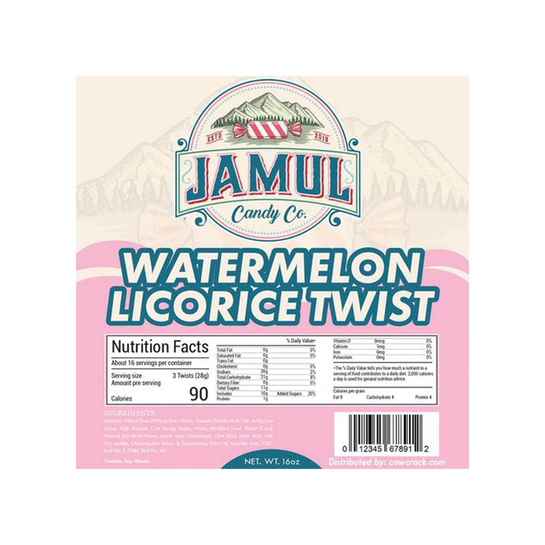 Jamul Watermelon Licorice 8oz